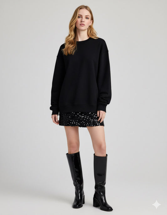 Funbox - Sudadera Oversize Fit Unisex